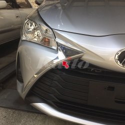 画像3: TOYOTA VITZ 130系 バンパーグリルカバー