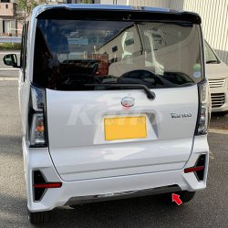 画像2: DAIHATSU：TANTO CUSTOM 【LA650/660S】リアバンパープロテクター